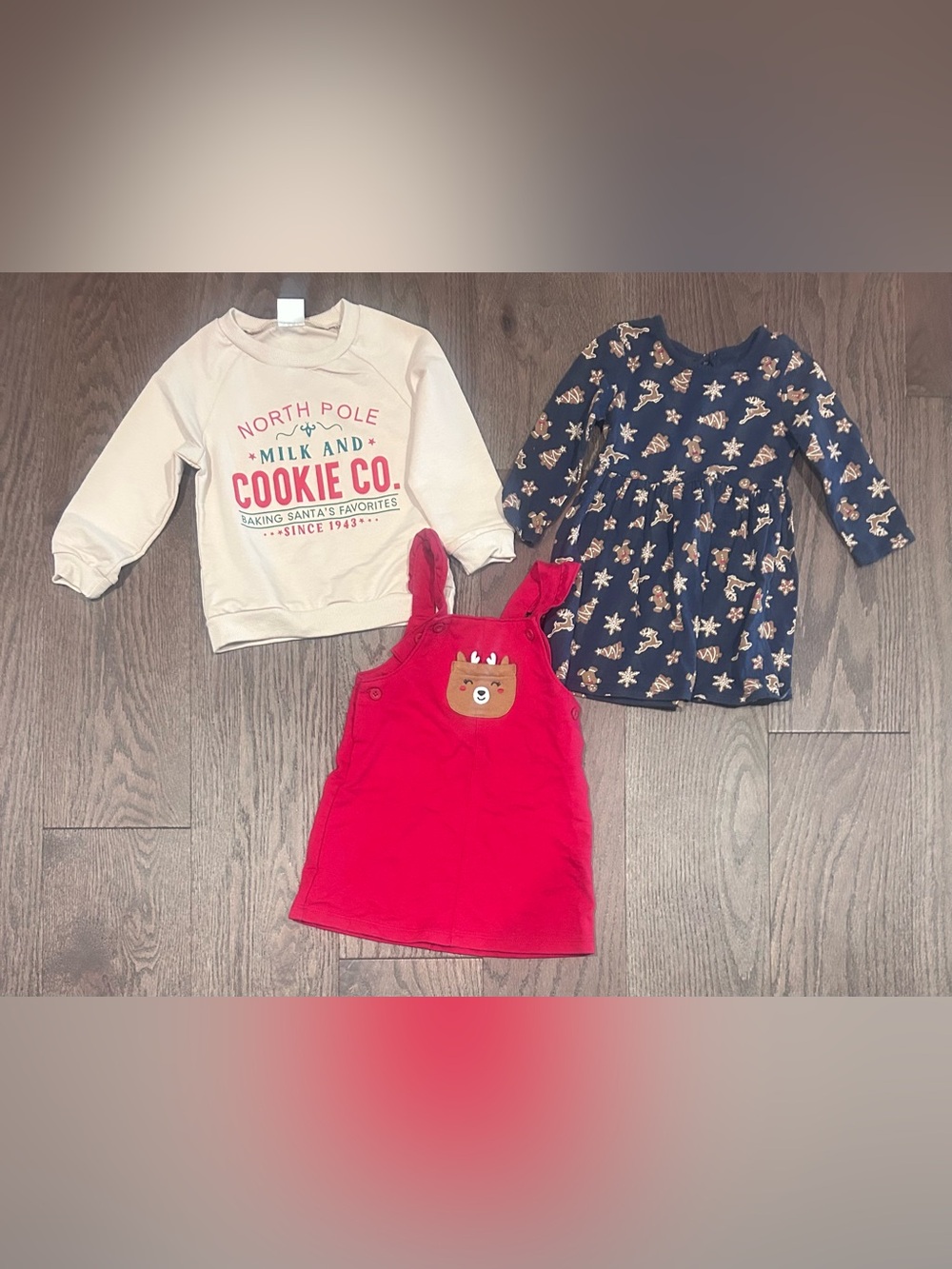Lot of Size 18-24 month/24 month Girl's Christmas Clothing